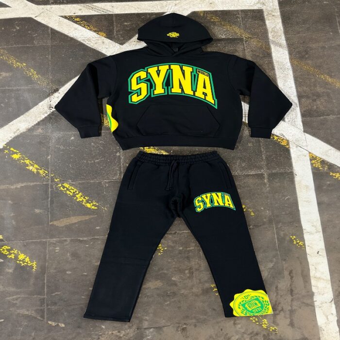 COLLEGE TRACKSUIT – BLACK