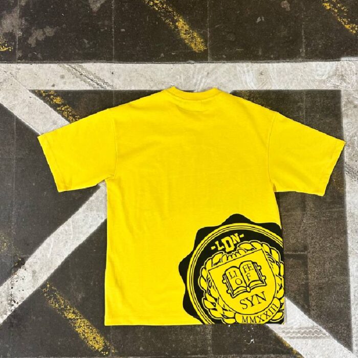 COLLEGE TEE – YELLOW