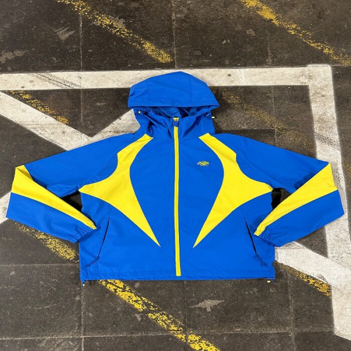 VORTEX WOVEN JACKET – BLUEYELLOW