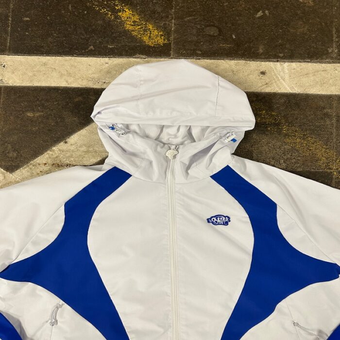 VORTEX WOVEN JACKET – WHITEBLUE